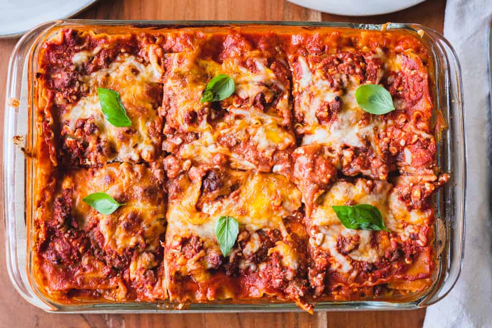 obligatory lasagna